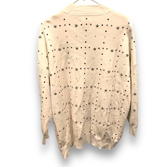 Sandro Stars Embellished Oversized Cardigan - Picture 12 of 17